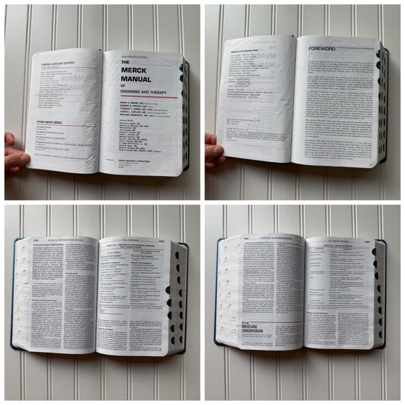 The Merck Manual of Diagnosis and Therapy, 18th Edition Hardback Book - Picture 4 of 7